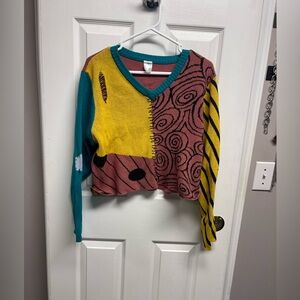 Nightmare Before Christmas Sally Sweater Size XL X Large Excellent Condition